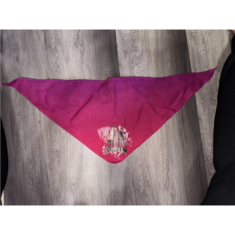 Build A Bear Jonas Brothers Replacement Bandana Only Maroon Purple RARE HTF